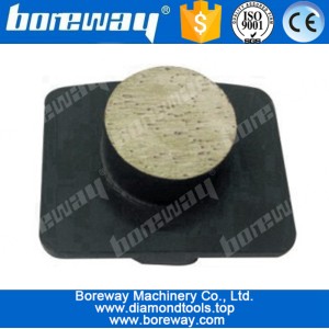 China 1 round bar diamond rubbing block for grinding stone floors with husqvarna grinding machines manufacturer