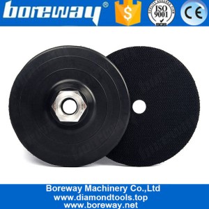 China 100mm M14 ou 5/8 ”-11 Thread Design de almofada plástica para polidor fabricante