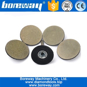 Cina Rotella a forma di disco abrasivo rotante da 2 pollici Roloc con 1 piastrina portautensili per piastrina produttore