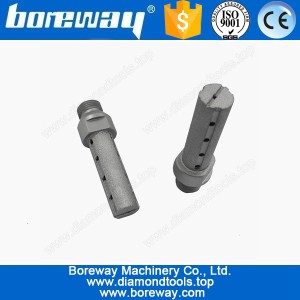 China 3/4" CNC Vacuum Brazed Diamond Finger Bit For Grinding Counter Top D20*65T manufacturer