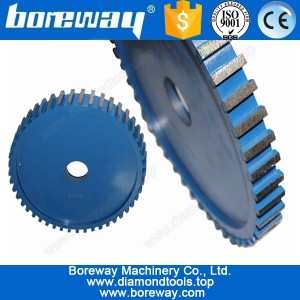 China 30MM Working Width Wet Use Sintering CNC Calibrating Wheel Supplier manufacturer