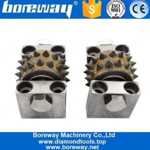 Chine 30s Concrete Hand Grinder Part Bush Hammer Tools For Stone Litchi Surface  Manufacturer fabricant