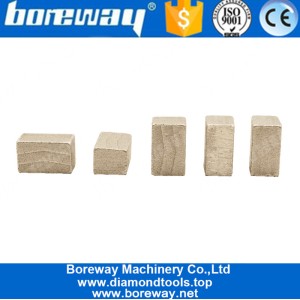中国 Boreway 2m丸鋸刃セグメント、花崗岩メーカーのシングルブレードおよびマルチブレードセグメント切断用 メーカー