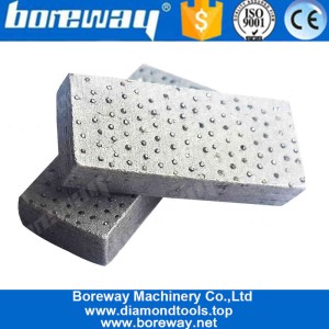 China Boreway Arix Diamantsegmente von Kreissägeblättern für Marmorbeton Hersteller