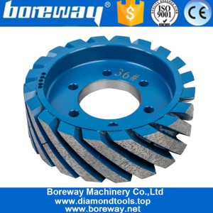 porcelana Boreway Herramientas de rectificado abrasivo de rueda de rodillo de calibración de diamante de piedra de cuarzo artificial fabricante