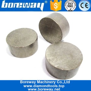 Chine Segment de pointe de meulage en métal de béton de pierre de diamant Boreway pour avec des tampons de meulage ronds doubles trapézoïdaux Fournisseurs fabricant
