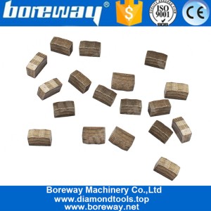 중국 인도 시장에있는 화강암을위한 Boreway M 단계 다이아몬드 잎 세그먼트 제조업체