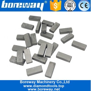 porcelana Herramientas de segmentos de diamante de corte de piedra Boreway para todo tipo de cuarzo fabricante