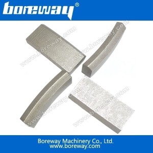China Diamond rectangle segment for drill bits manufacturer