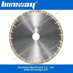 China Boreway diamond arrayed cutting blade and segment manufacturer