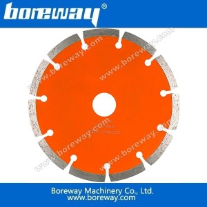 중국 화강암 세라믹 및 콘크리트 등을 절단하기위한 Boreway 다이아몬드 소결 세그먼트 블레이드 제조업체