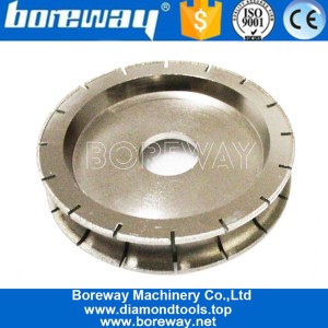 China China 250mm Diamond Electroplated Profile Grinding Wheel Tools For Stone Manufacturer manufacturer