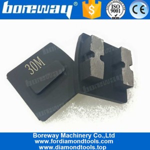 China Concrete Abrasive Tools Redi Lock Diamond Grinding Block With Double H Shape Segments manufacturer