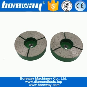 China D100x30Wx6T Disco de metal de esquadria de diamante para moagem de concreto de granito e mármore fabricante