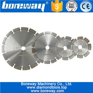 中国 115MM至414MM激光焊接金刚石锯片分齿式锯片，批发混凝土锯片制造商 制造商