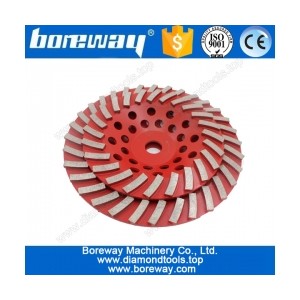 China Diamond Cup Grinding Wheel For Handheld Electric Or Pneumatic Grinding Machine manufacturer