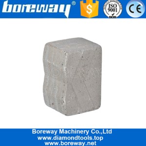 China Diamantschneidblattsegment M Formspitze für Steinblock Lieferanten Hersteller
