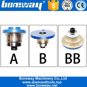 China Diamond Metal Continuous Router Bit For Grinding Stone Slab Suppliers manufacturer