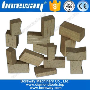 Китай Алмазный сегмент для резки гранита, мрамора, кварца, бетона и твердого камня производителя