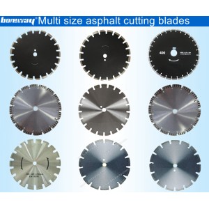 China Diamond saw blade for cutting asphalt and concrete manufacturer
