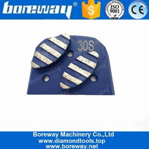 China Lavina Oval Segment Abrasive Grinding Polishing Pad manufacturer