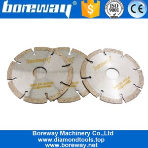 Китай 105 мм дисковые режущие диски дисковые инструменты мокрый сегментный заголовок бетон алмазная пила для поставщика производителя
