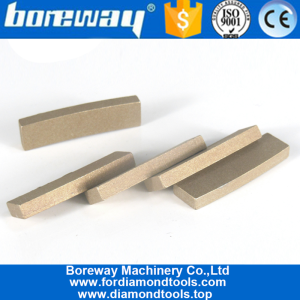 中国 质量稳定的扇形板材切割金刚石刀头，用于大理石切割 制造商