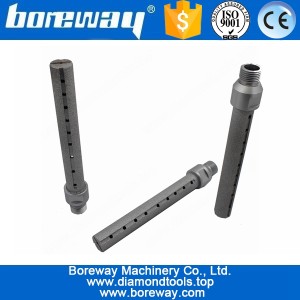 China Supply D25*160T*200L*1/2"G CNC Vacuum Brazed Diamond Finger Grinding Bit For Granite manufacturer