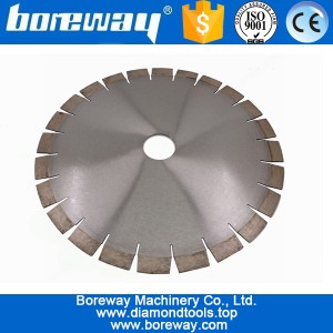 China Supply D350*3.2*20*40mm*50/60mm Diamond Slient Cutting Saw For Granite manufacturer