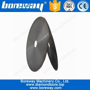 China Supply Sintering Thin Circular Diamond Saw Blade For Agate D200*1.1*10*25mm manufacturer
