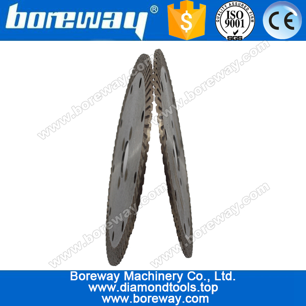 ripple segment diamond saw blade for cutting granite