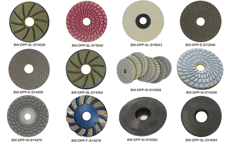 specificial diamond polishing pads