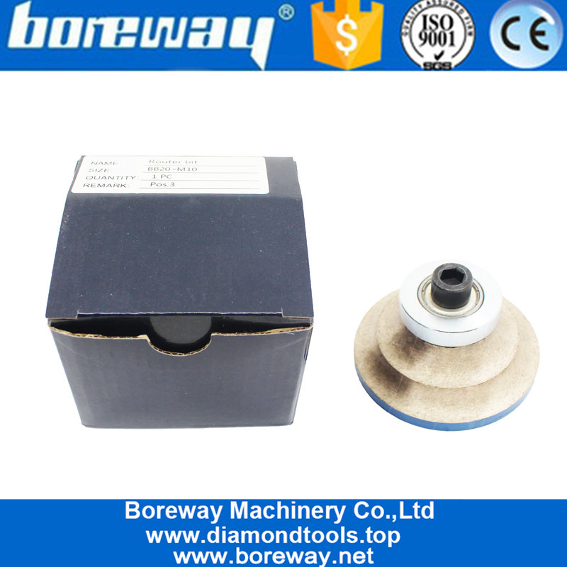BB Shape Continuous Sintered Diamond Router Bits for Marble Edge Processing Tools Manufacturer