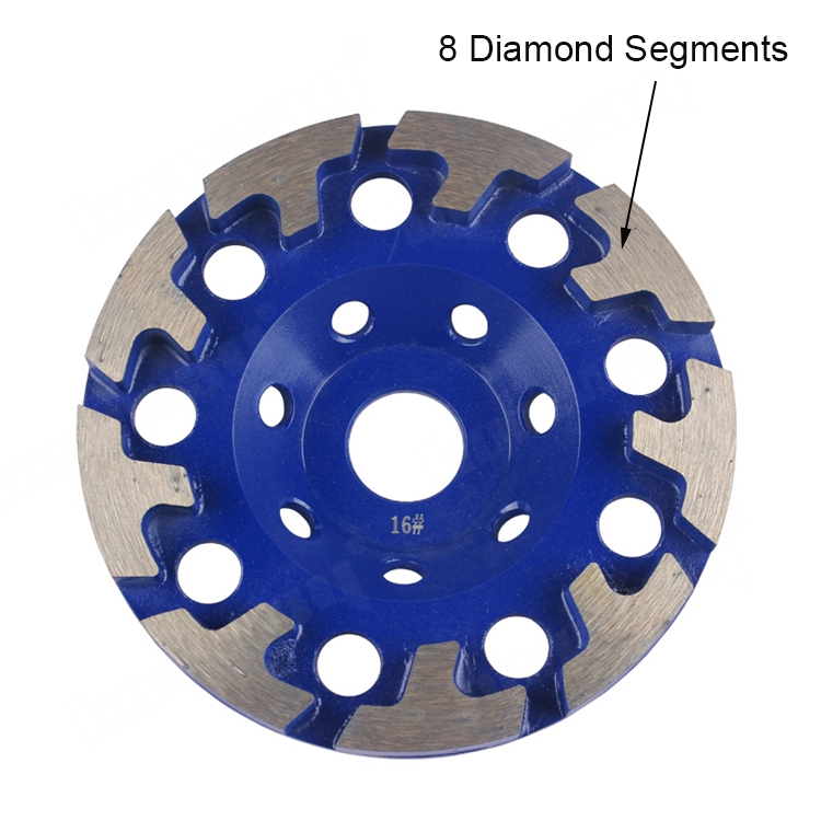 T Shape Segment Diamond Grinding Wheel