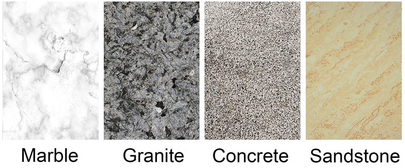 bush hammer plate for concrete granite