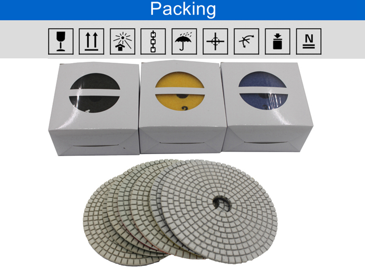 diamond polishing pads for stone concrete ceramic and so on