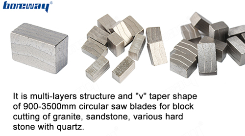 factory price circular diamond blade segments
