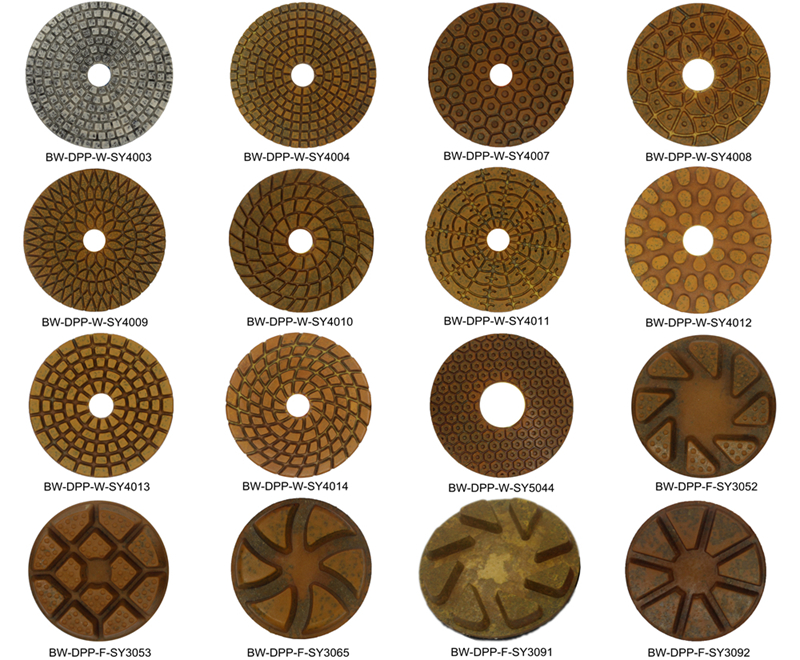 metal diamond polishing pads