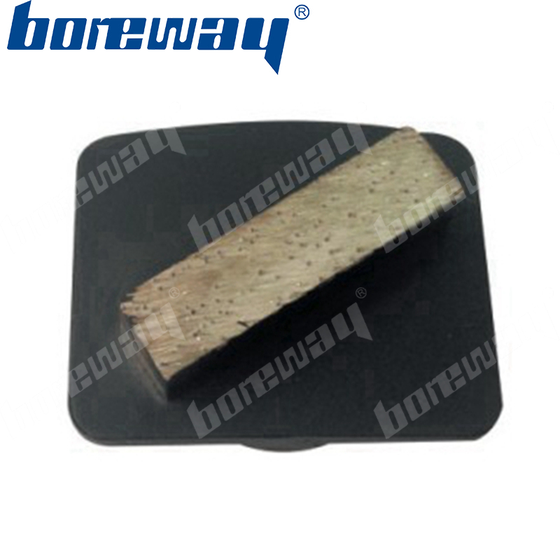 1 rectangle bar diamond grinding head with external plug for husqvarna floor grinding machines