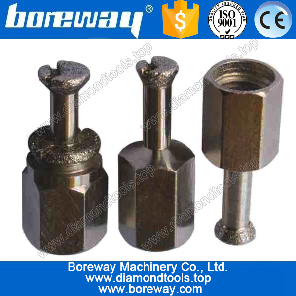 electroplating diamond anchor bit for construction