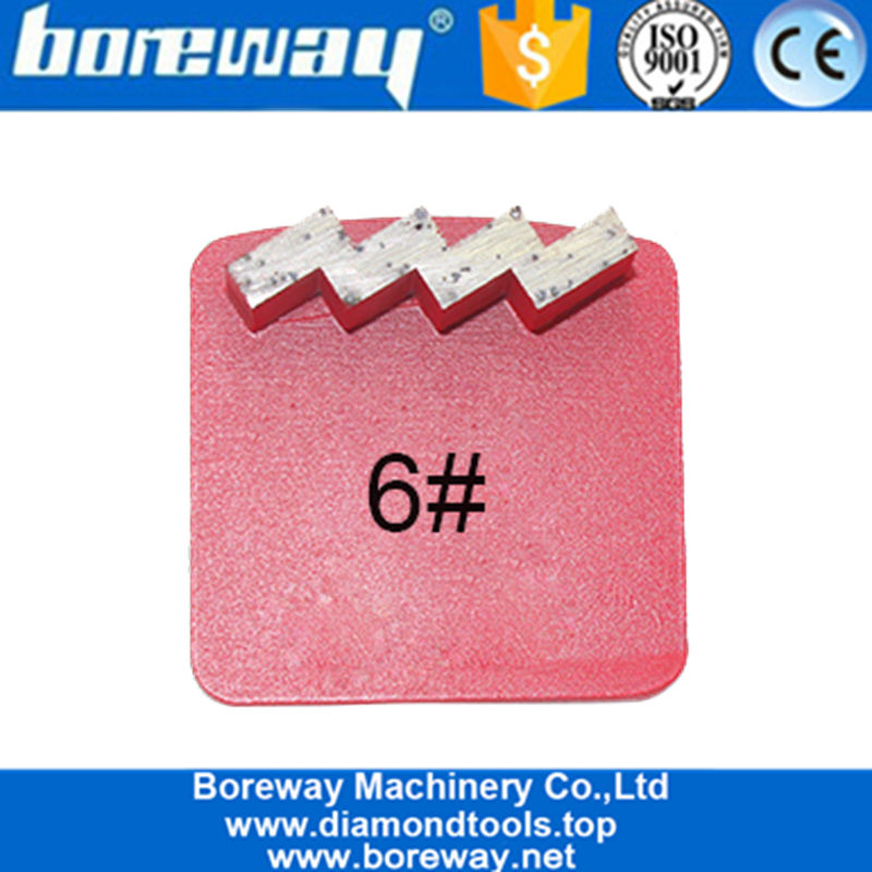 Chinese Factory Directly-Selling Redi Lock Husqvarna Metal Bond Diamond Grinding Discs/Shoe/Bar/Disc/Pad/Segment/Tools