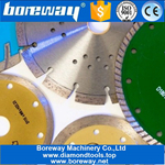 Boreway 9 inch 230mm Turbo Segmented Diamond Slant Protection Teeth Circular Disc For Masonry Cutting Machine 2020
