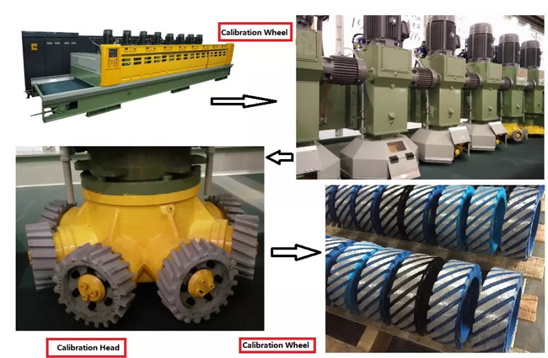 Sale In India Turkey Brazil Wet Use Boreway Quartz Calibrating Wheels For Automatic Disc Calibrating Grinding Machine Line