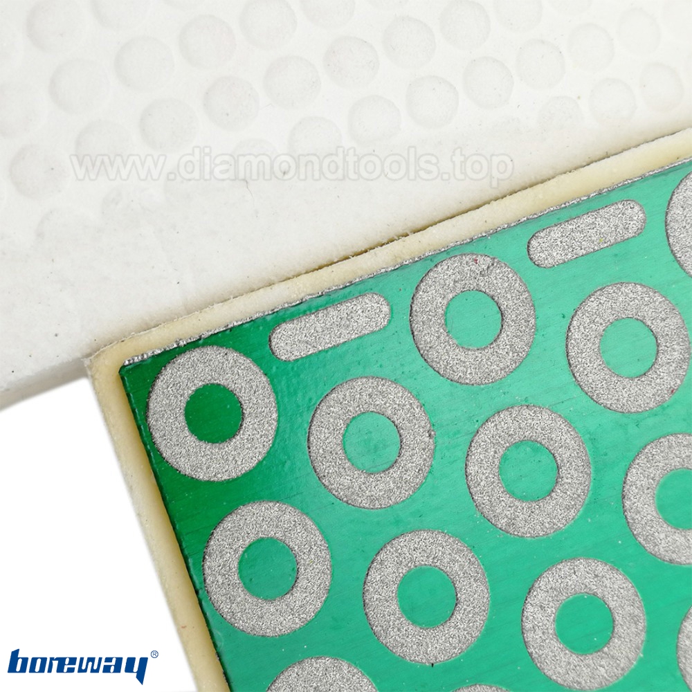Foam Backed Hand Polishing Pad Diamond Sanding Pads wholesale diamond polishing pads 02