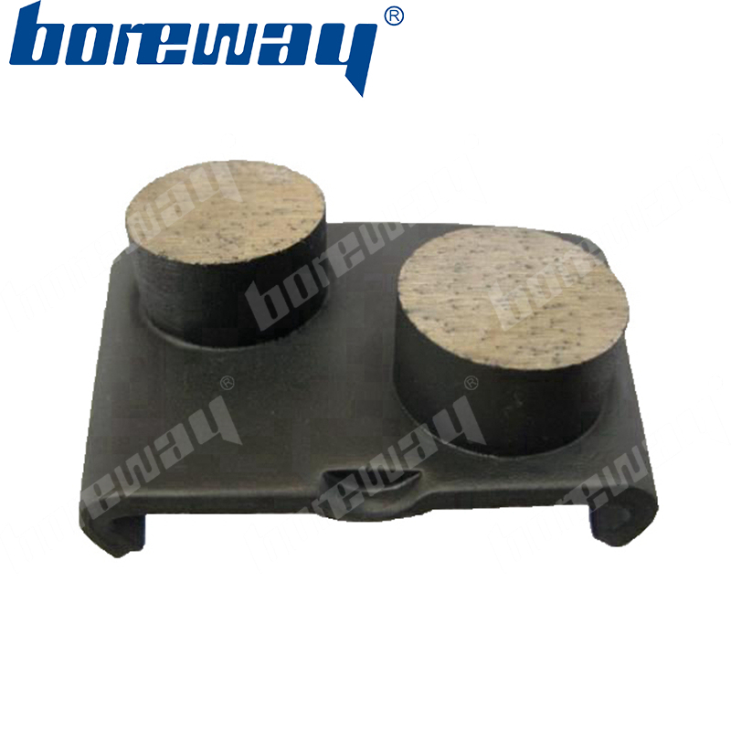 2 round diamond segment concrete grinding block for HTC grinding machine