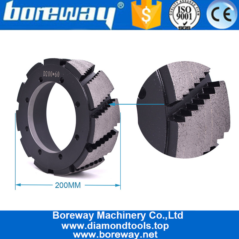 China Sale In India Turkey Brazil Usa Boreway Wet Use Quartz Calibrating Wheels For Automatic Disc Calibrating Grinding Machine Line manufacturer