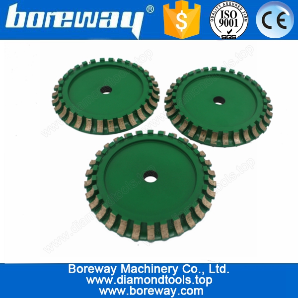China Supply Ceramic Segmented Profile Wheel D150*B10*15.88H manufacturer