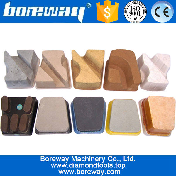 Abrasivos de Frankfurt Boreway para mármol, abrasivos de pulido de mármol, almohadillas de diamante para mármol