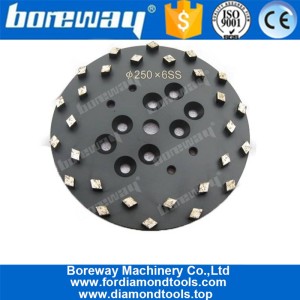 China 10 Inch 250MM Concrete Metal Bond Grinding And Polishing Disc manufacturer
