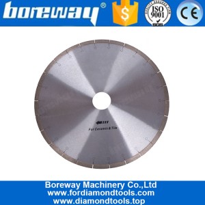 China Fish Hook Slot Circular Diamond Ceramic Tiles Saw Blade manufacturer